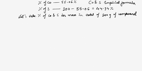 if-cobalt-metal-is-mixed-with-excess-sulfur-and-heated-strongly-a-sulfide-is-produced-that-contains-5506-cobalt-by-mass-calculate-the-empirical-formula-of-the-sulfide-33162