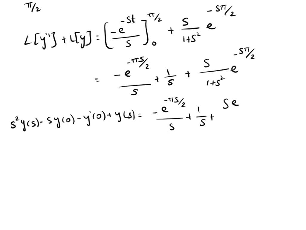 Solved Use The Laplace Transform To Solve The Given Initial Value Problem Use The Table Of