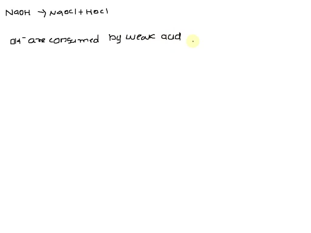 Solved: Consider Buffer Solution Prepared From Hoci And Naocl Which Is 