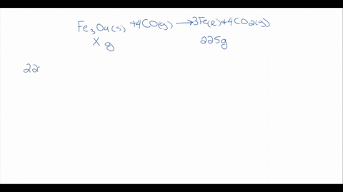 starting-with-the-following-equation-fe3o4s-cog-fel-co2g-calculate-the-mass-in-grams-of-fe3o4-that-will-be-required-to-produce-225-grams-of-fe-76301
