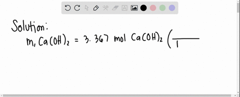 what-is-the-mass-of-3367-moles-of-caoh2-35928