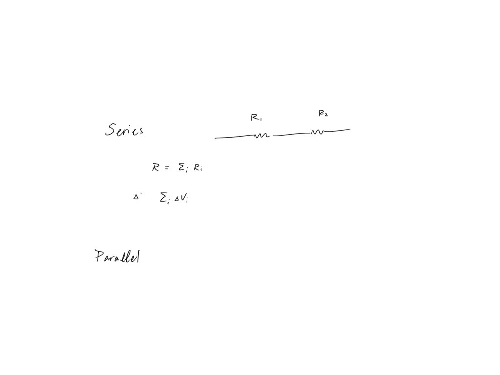 SOLVED What Are The Rules For V I R In Series And Parallel solved-what-are-the-rules-for-v-i-r-in-series-and-parallel