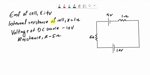 a-cell-of-emf-of-4v-internal-resistance-1-ohm-is-connected-to-a-dc-source-of-10v-through-a-resistor-of-5-ohm-calculate-the-voltage-of-voltmeter-27673