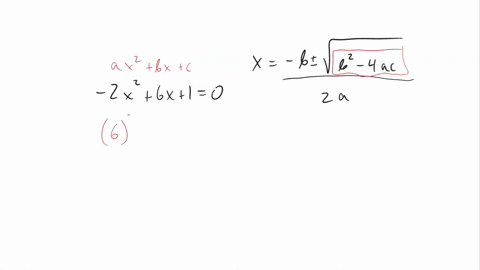 use-the-discriminant-b2-4ac-to-determine-the-number-of-solutions-of-the-following-quadratic-equation-then-solve-the-quadratic-equation-using-b-vb-4ac-the-formula-x-2a-2x2-6r-1-0-answer-5-poi-31043
