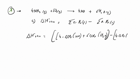 the-standard-heat-of-reaction-for-the-oxidation-of-ammonia-is-given-below-4-nh3-g-5-o2-g-4-no-g-6-h2o-v-hr-9047-kjmol-100-mol-nh3s-and-200-mol-o2s-at-25c-are-fed-into-a-reactor-in-which-the-41986