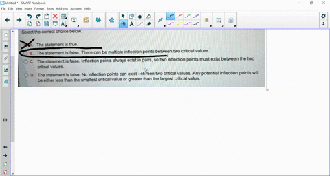classify-the-following-statement-as-either-true-or-false-if-the-0-assume-the-function-f-is-differentiable-over-the-interval-statement-is-false-explain-why-if-f-has-exactly-two-critical-value-88286