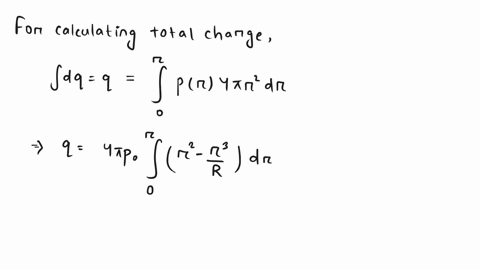 a-spherically-symmetric-charge-distribution-is-characterised-by-a-charge-density-having-the-following-variation-pr-po1-rr-for-rr-pr-0-for-r-r-where-r-is-the-distance-from-the-centre-of-the-c-80359