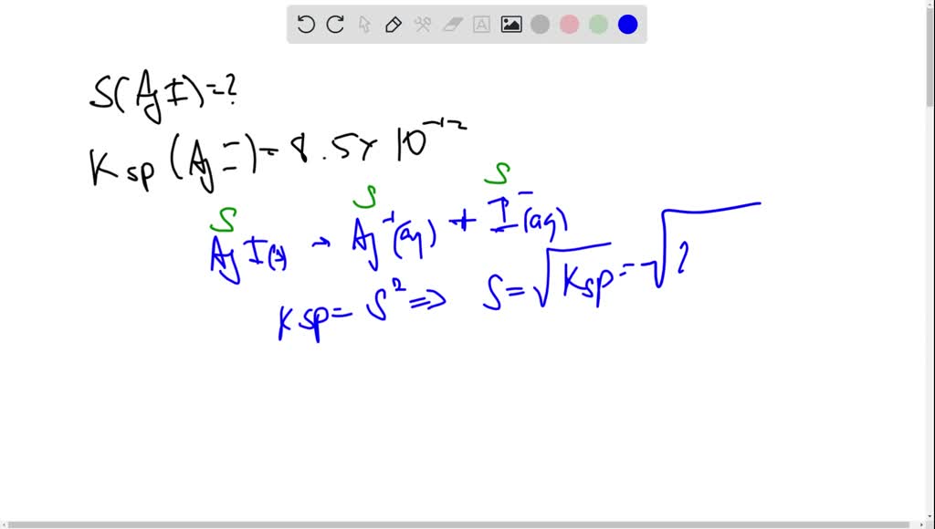 solved-what-is-the-solubility-in-moles-liter-of-agi-if-the-ksp-8-5