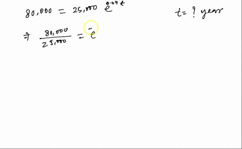 how-many-years-will-it-take-for-an-initial-investment-of-25000-to-grow-to-80000-assume-a-rate-of-interest-of-7-compounded-continuously-34454