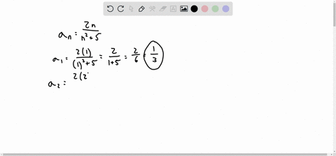 write-the-first-five-terms-of-the-sequence-assume-that-n-begins-with-1-2n-an-n2-5-a1-a2-a3-a4-a5-82718
