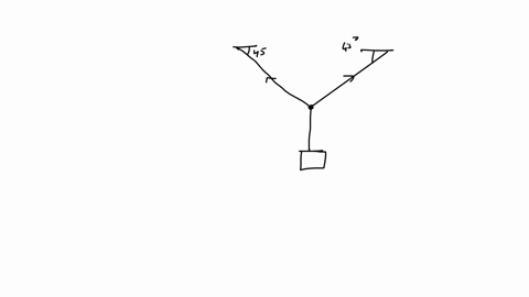 3-a-10-mathrmkg-block-is-suspended-by-two-ropes-each-rope-makes-an-angle-of-45-degrees-to-the-horizontal-what-is-the-magnitude-of-the-tension-force-in-each-rope-g10-fracms2