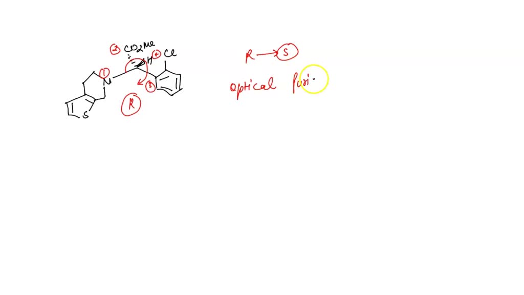 SOLVED 10. (6 points) Drawn below is the structure of PlavixÂ