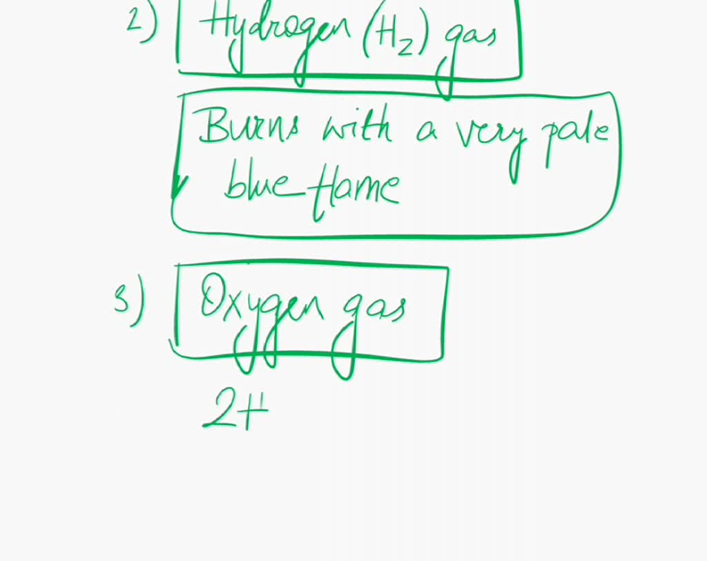 SOLVED 1) Write and balance the reaction between zinc and hydrochloric