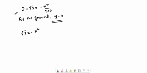 motion-of-a-projectile-a-projectile-is-fired-from-a-cannon-located-on-a-horizontal-plane-we-think-of-the-cannon-as-being-located-at-the-origin-of-the-xy-plane-then-the-path-of-the-projectile-64188