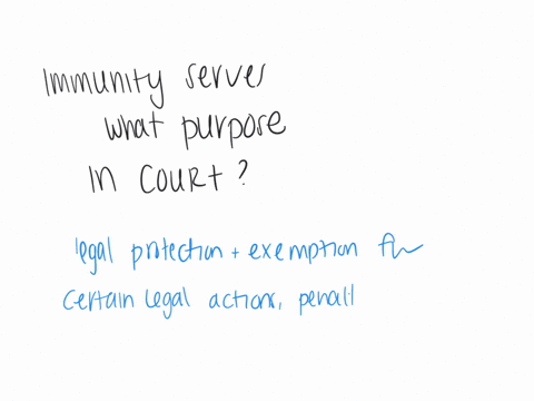 immunity-serves-what-purpose