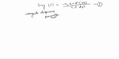 need-this-ans-in-half-time-quickly-please-b-a-step-index-single-mode-fiber-with-core-diameter-of-82um-has-core-refractive-index-of-145-and-03calculate-the-waveguide-dispersion-parameter-ati1-54753