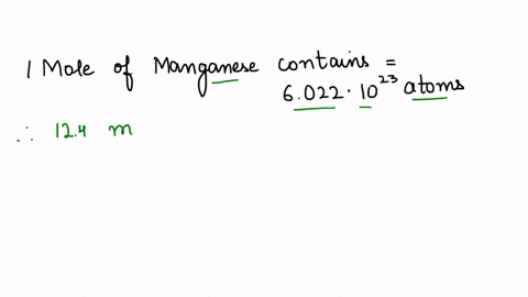 how-many-atoms-of-mn-are-present-in-124-moles-of-mn
