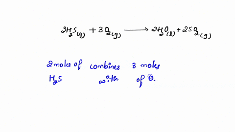 when-hydrogen-sulfide-reacts-with-oxygen-water-and-sulfur-dioxide-are-produced-the-balanced-equation-for-this-reaction-is-2h2s-g-3o2-g-2h2o-l-2so2-g-if-4-moles-of-hydrogen-sulfide-react-the-45347
