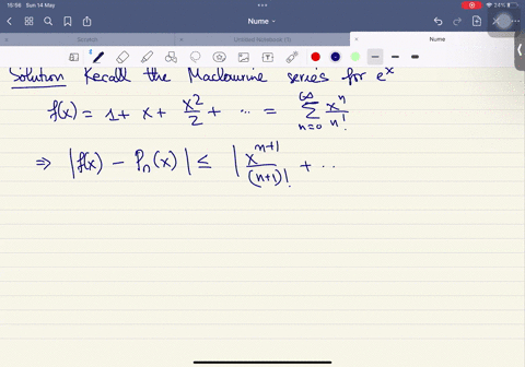 solve-the-problem-also-how-do-i-approximate-the-smallest-degree-of-the-maclaurin-polynomial-required-for-the-error-without-trial-and-error