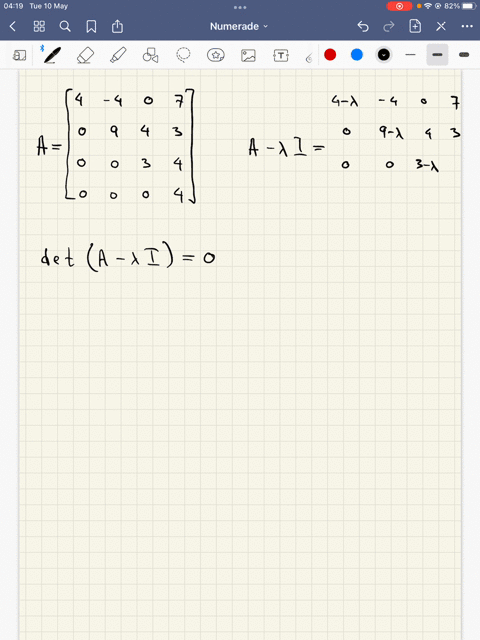 for-the-matrix-list-the-real-eigenvalues-repeated-according-to-their-multiplicities_-4-0-7-9-4-3-0-3-the-real-eigenvalues-are-use-a-comma-to-separate-answers-as-needed-66046
