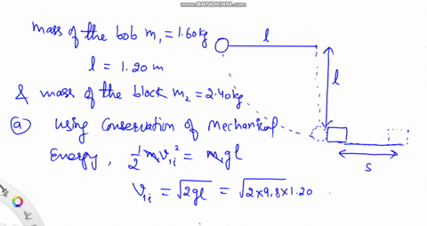 a-pendulum-bob-with-mass-160-kg-is-held-at-rest-initially-in-a-horizontal-position-as-shown-the-string-has-negligible-mass-and-a-length-of-120-m-the-bob-is-then-released-from-rest-it-swings-16682