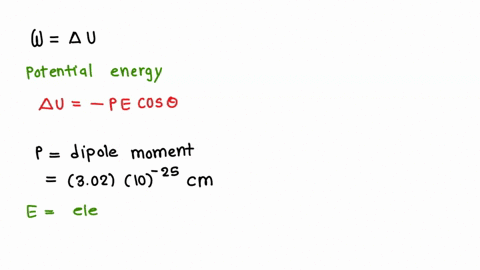 how-much-work-is-required-to-turn-an-electric-dipole-180-in-a-uniform-electric-field-of-magnitude-e-460-nc-if-the-dipole-moment-has-a-magnitude-of-p-302-10-25-c-m-and-the-initial-angle-is-64-57718