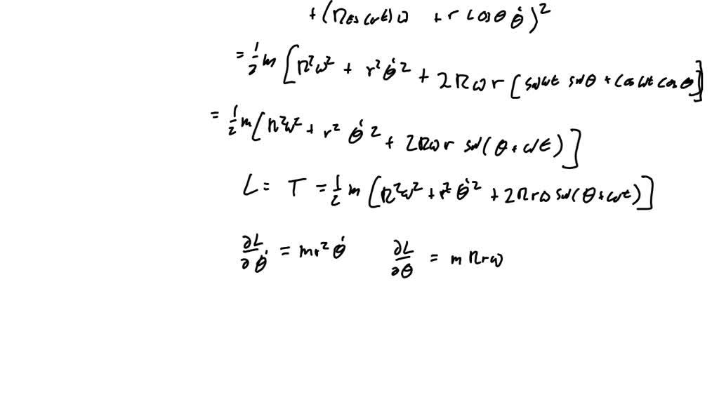 Solved: A Bead Is Free To Slide Along A Frictionless Hoop Of Radius R 