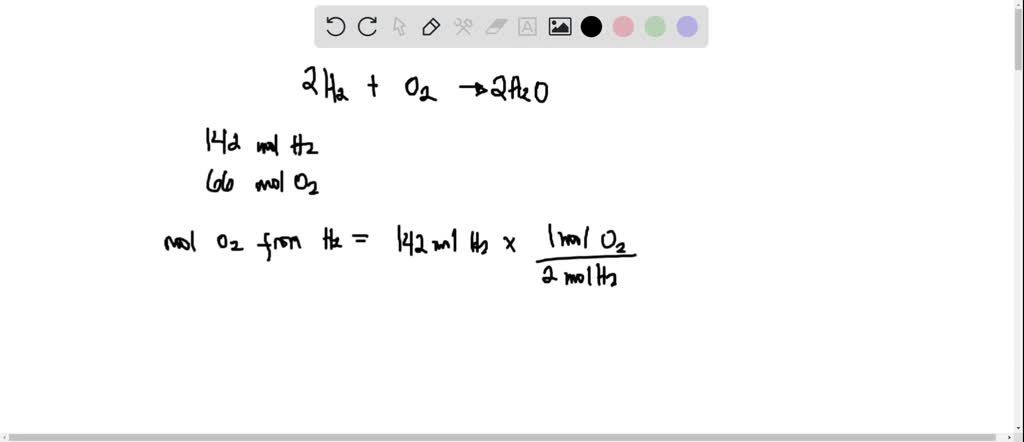 SOLVED: Find the number of moles of water that can be formed if you ...