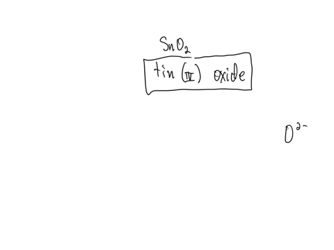 what-is-the-name-of-this-chemical-formula-sno2