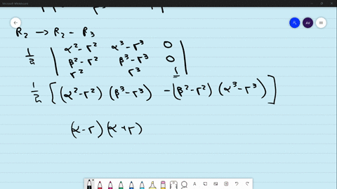 if-alpha-beta-gamma-are-the-three-distinct-roots-of-a-x3b-x2c0-then-the-area-of-the-triangle-whose-v-57732