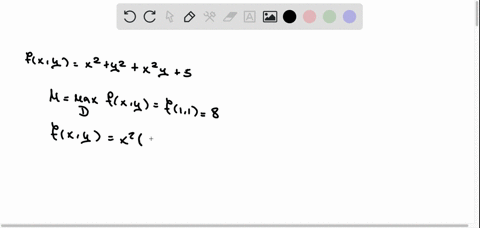 find-the-absolute-maximum-and-minimum-values-of-f-on-the-set-d-fx-y-x2-y2-x2y-5-d-x-y-x-1-y-1-absolute-maximum-value-absolute-minimum-value-69966