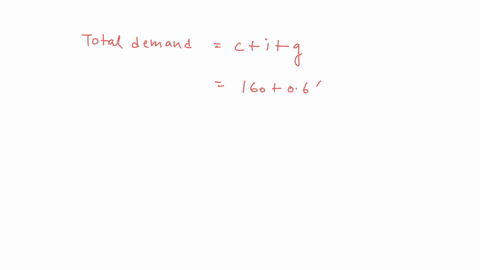 3-use-the-economy-described-in-problem-2-a-solve-for-equilibrium-output-compute-total-demand-is-it-equal-to-production-explain-b-assume-that-g-is-now-equal-to-110-solve-for-equilibrium-outpu-82166