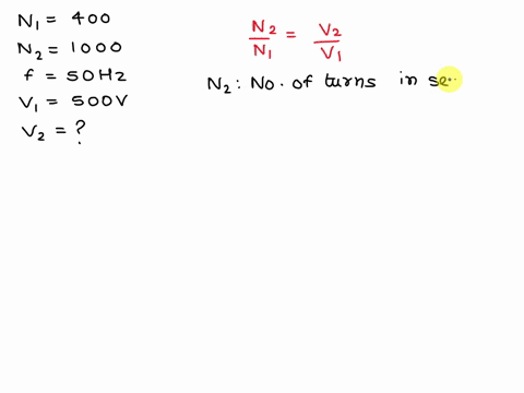 a-one-phase-transformer-has-400-and-1000-turns-in-primary-and-secondary-respectively-the-cross-sectional-area-of-the-core-is-60-cm-the-primary-of-the-transformer-is-connected-to-a-supply-of-30748