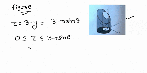 24-set-p-but-do-not-evaluatew-triple-integral-in-cylindrical-coordinates-to-describe-the-solid-bounded-below-by-the-iy-plane-above-by-the-plane-y-and-between-the-cylinders-cos-and-r-cos-0-pi-62668