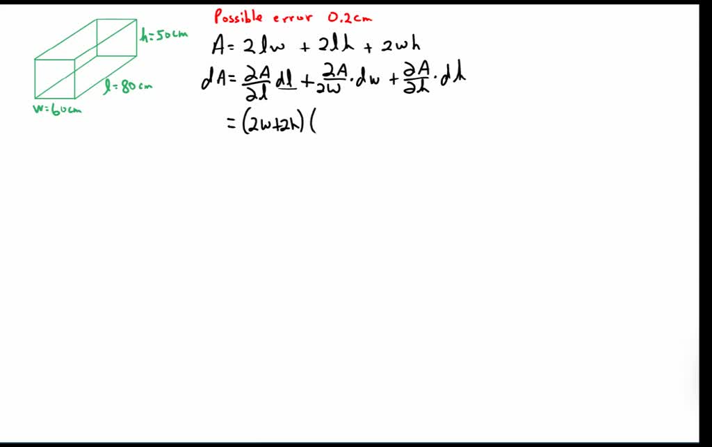 solved-the-dimensions-of-a-closed-rectangular-box-are-measured-to-be