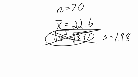 find-the-necessary-confidence-interval-for-a-population-mean-mu-for-the-following-values-round-your-answers-to-three-decimal-places-a-90-confidence-interval-n70-barx226-s2391-to-interpret-the-interval
