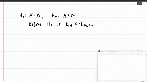 a-school-claims-that-its-students-score-an-average-of-70-marks-on-a-certain-test-a-skeptical-teacher-thinks-that-the-average-is-less-than-this-to-test-the-claim-the-teacher-randomly-selects-a-sample-o