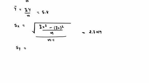 the-following-sample-observations-were-randomly-selected-x-4-5-3-6-10-y-4-6-5-7-7-click-here-for-the-excel-data-file-a-fill-in-the-blanks-below-round-your-answers-to-2-decimal-places-x-x-y-y-91774