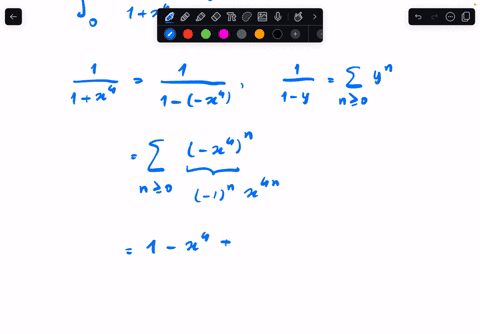 use-a-power-series-to-approximate-the-definite-integral-int_002-frac11x4-d-x-to-6-decimal-places-enter-the-first-4-non-zero-terms-of-the-power-series-representation-of-the-following-functions-beginarr