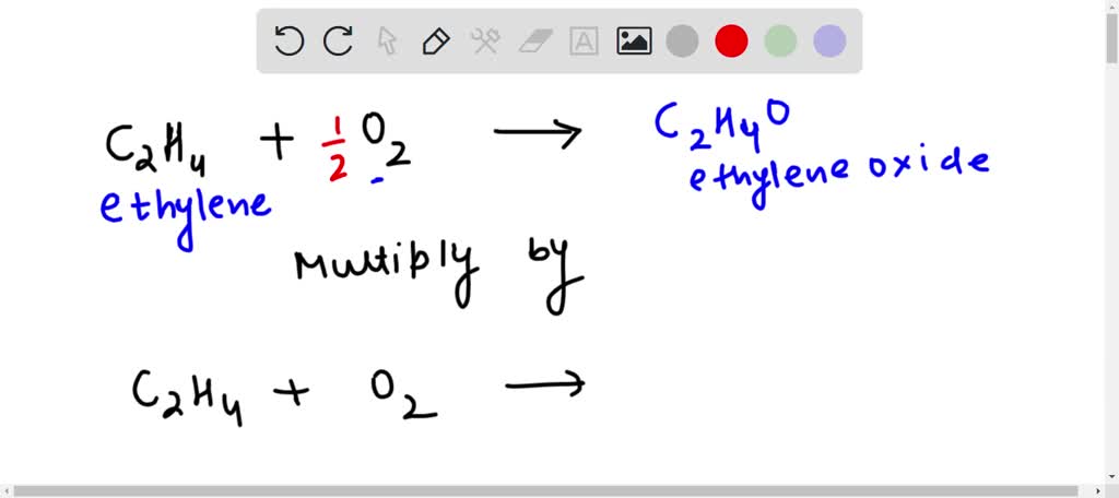 SOLVED Write a balanced equation for the incomplete oxidation