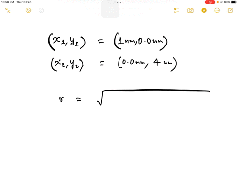 question-12-1pts-a-proton-is-located-at-the-point-x-10-nm-y-00-nm-and-an-electron-is-located-at-the-point-x-oonm-y-4onm-find-the-magnitude-of-the-electrostatic-force-that-each-one-exerts-on-61191