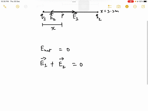 charge-q1-200-nc-is-at-x1-0-and-charge-q2-450-nc-is-at-x2-350-m-at-what-point-between-the-two-charges-is-the-electric-field-equal-to-zero-enter-the-x-coordinate-in-m-94625