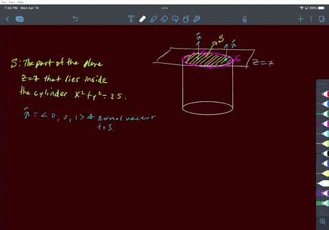 use-stokes-theorem-to-evaluate-c-f-dr-where-c-is-oriented-counterclockwise-as-viewed-from-above-fx-y-z-yzi-6xzj-exyk-c-is-the-circle-x2-y2-25-z-7-42753