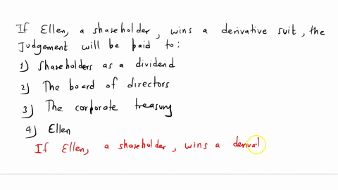 if-ellen-a-shareholder-wins-a-derivative-suit-the-judgment-will-be-paid-to-1-the-shareholders-as-a-dividend-2-the-board-of-directors-3-the-corporate-treasury-4-ellen-04555