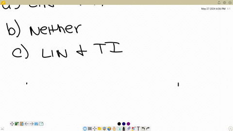 22-for-each-of-the-following-systems-specify-whether-or-not-the-system-is-i-linear-andor-ii-time-invariant-a-yt3-xt1-b-yt3-sin-t-xt-c-fracd-yd-tt-ytxt-d-fracd-yd-t2-yt3-fracd-xd-t-e-ytint_-inftyt-xtau