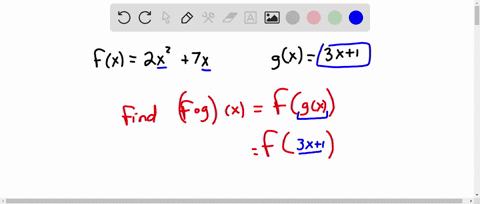 composite-functions-and-inverse-functions-given-fx2x27x-and-gx3x1-find-fgx-simplify-your-answer-66036