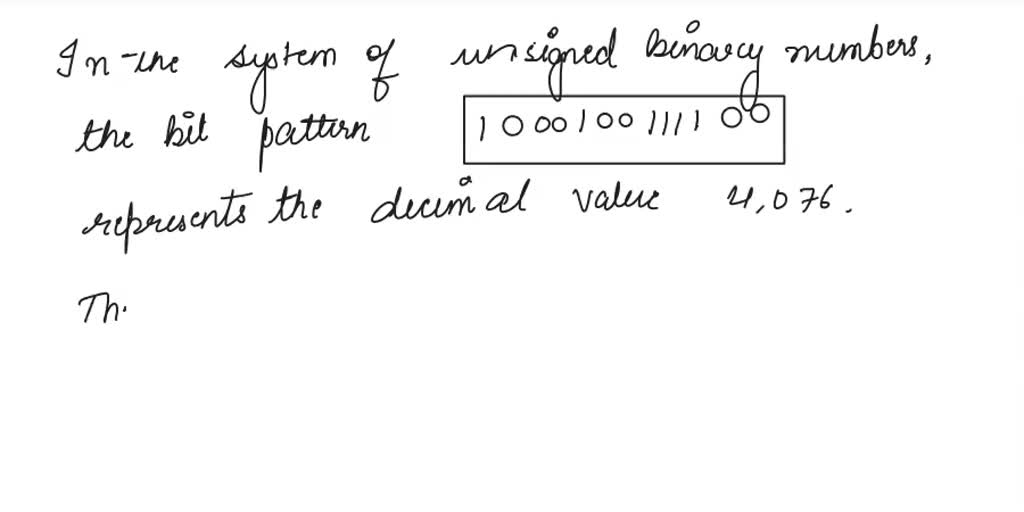 SOLVED: A signed number was converted to binary and stored in an 8-bit ...