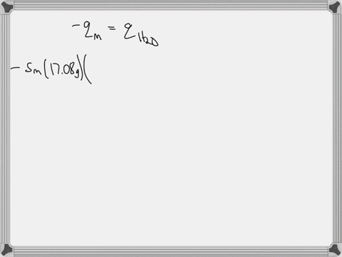 the-specific-heat-of-a-metal-is-determined-by-heating-the-weighed-metal-adding-it-to-water-in-a-calorimeter-and-measuring-the-temperature-change-the-specific-heat-of-water-is-4180-joules-per-g-per-oc