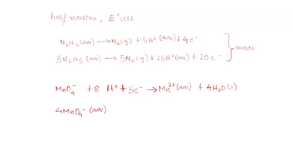 SOLVED: Use the following pair of reduction half-reactions to design a ...