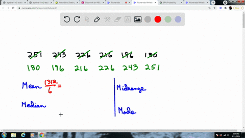 the-lengths-of-school-years-in-a-sample-of-various-countries-in-the-world-are-shown-find-the-mean-median-midrange-and-mode-of-the-data-251-quad-243-quad-226-quad-216-quad-196-quad-180-2